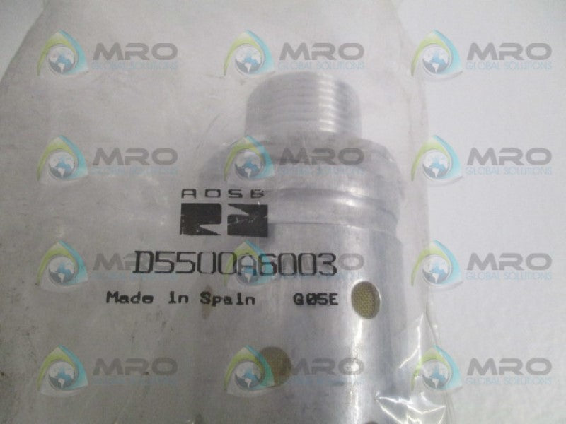 ROSS D5500A6003 MUFFLER 1" *NEW IN FACTORY BAG*