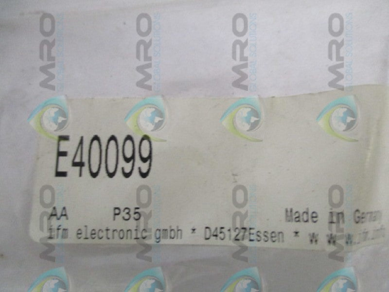 IFM EFECTOR E40099 ADAPTER *NEW IN FACTORY BAG*