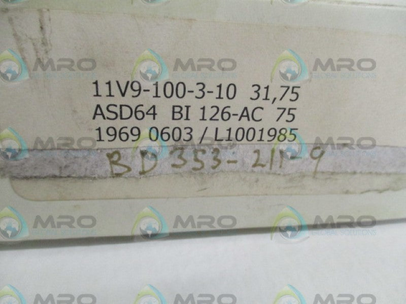 NORTON 11V9-100-3-10 GRINDING TOOL  NSMP