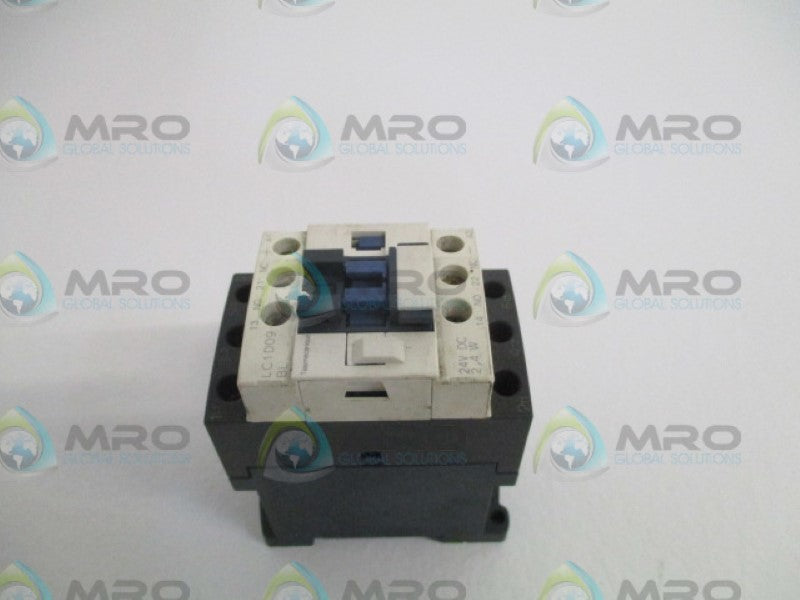 TELEMECANIQUE LC1D09BL CONTACTOR 24VDC *USED*