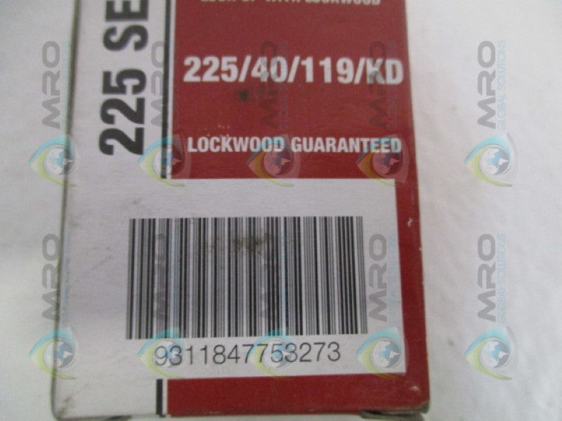 LOCKWOOD 225/40/119 SECURITY PADLOCK *NEW IN BOX*