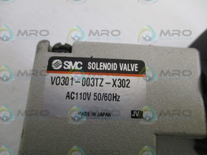 SMC VO301-003TZ-X302 SOLENOID VALVE *NEW NO BOX*