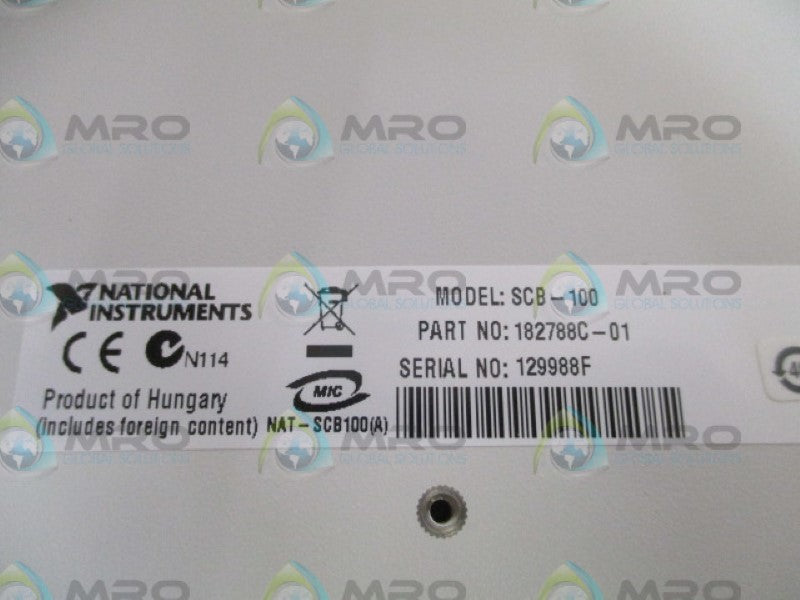 NATIONAL INSTRUMENTS 776990-01 SHILEDED CONNECTOR BLOCK *NEW IN BOX*