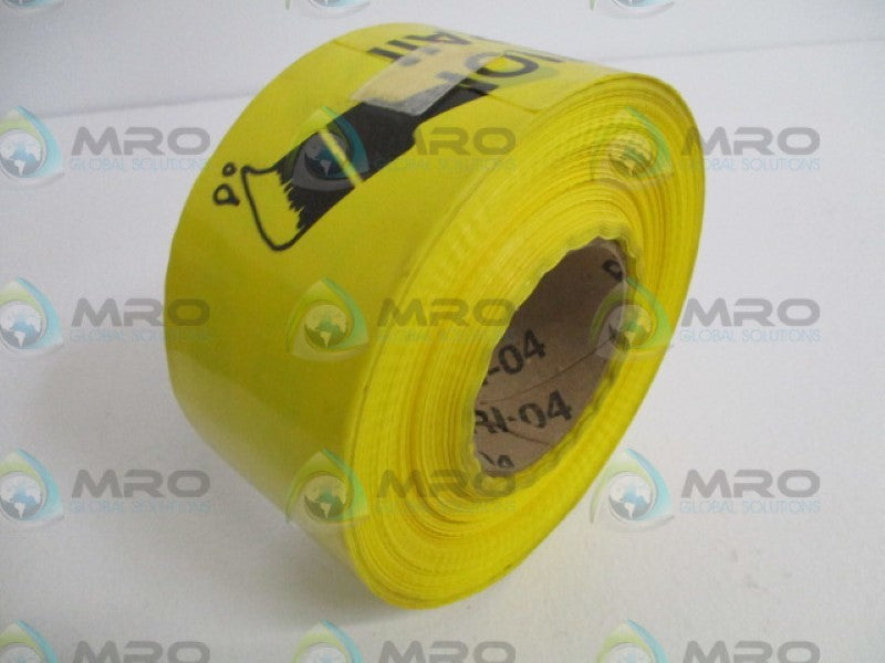 INDUSTRIAL MRO 834554 CAUTION WET PAINT TAPE 76mmX300M *NEW IN BOX*