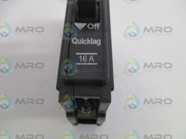 CUTLER HAMMER N10019 CIRCUIT BREAKER, 16A, 440/280V, 6KA