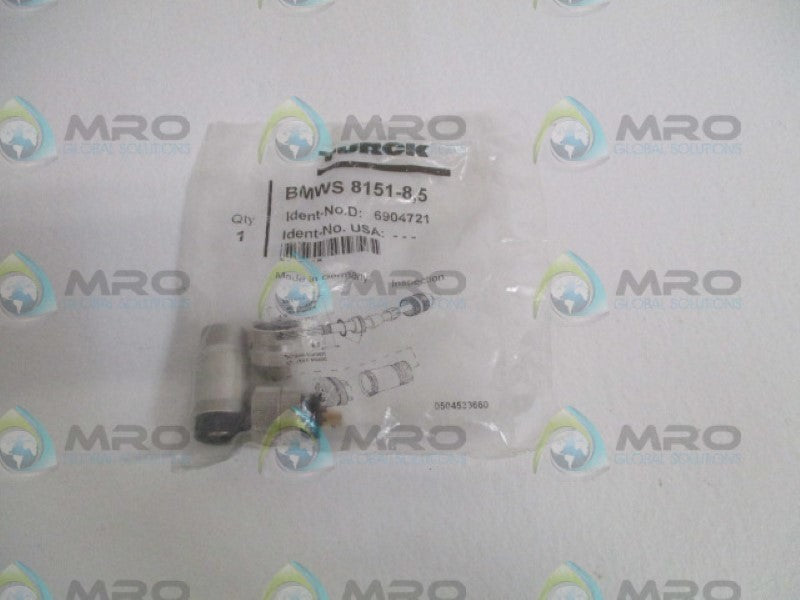 TURCK BMWS8151-8,5 NETWORK CORDSET * NEW IN FACTORY BAG *