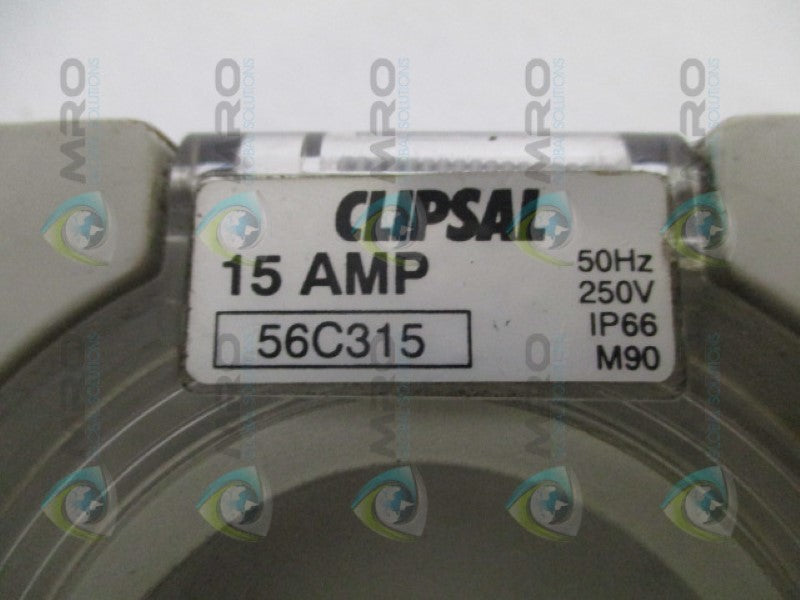 CLIPSAL 56C315 SWITCHED SOCKET OUTLET  UNMP