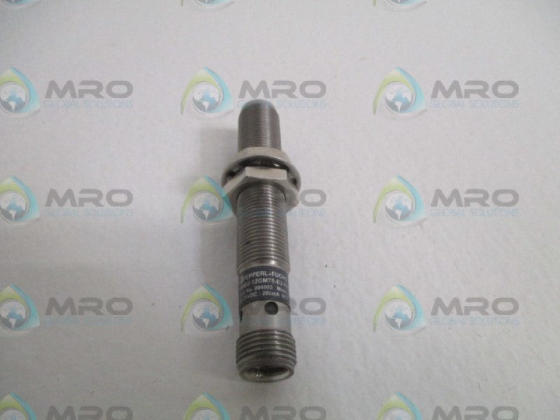 PEPPERL+FUCHS NMB2-12GM75-E2-FE-V1 INDUCTIVE PROXIMITY SWITCH *NEW NO BOX*