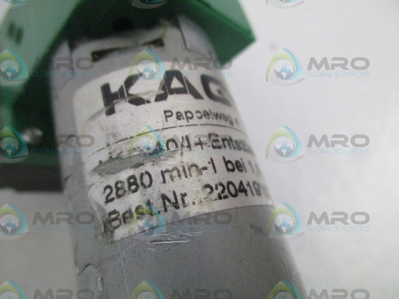KAG 220419 29014279 MOTOR STARTER *USED*