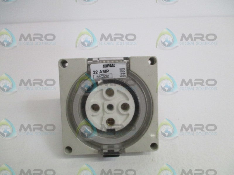 CLIPSAL 56CS32 SOCKET OUTLET  UNMP