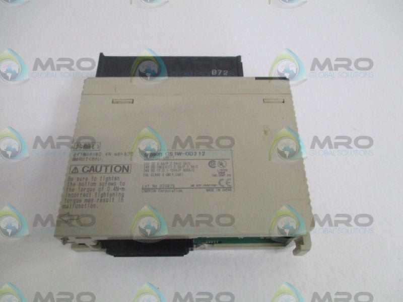 OMRON CS1W-OD212 OUTPUT UNIT MODULE *USED*