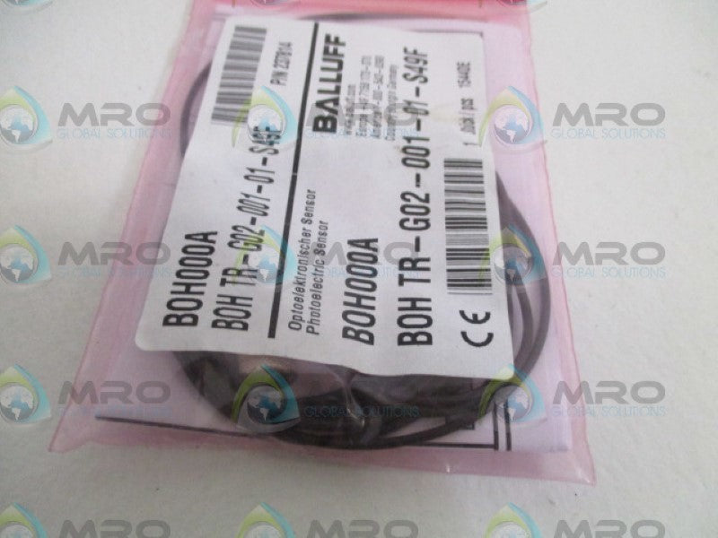 BALLUFF BOHTR-G02-001-01-S49F PHOTOELECTRIC SENSOR  NSMP