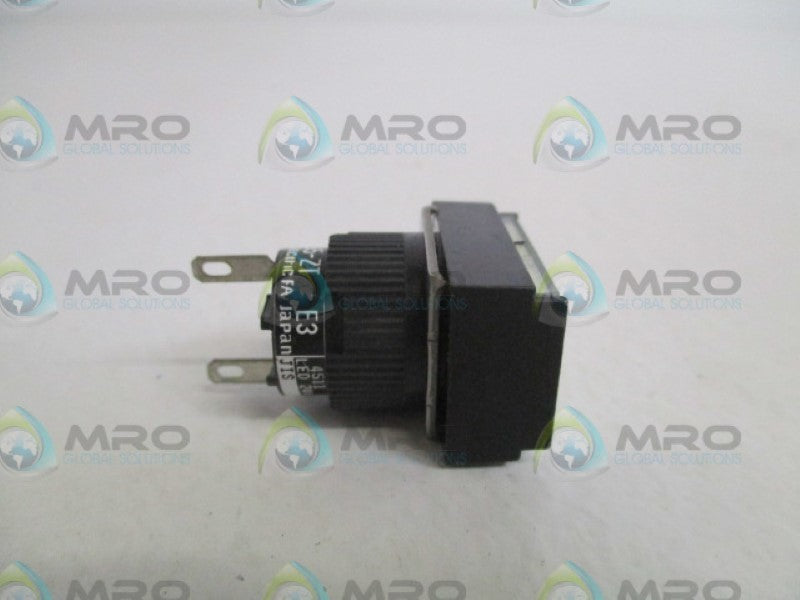 FUJI ELECTRIC AH165-ZTWE3 WHITE INDICATOR PUSHBUTTON  UNMP