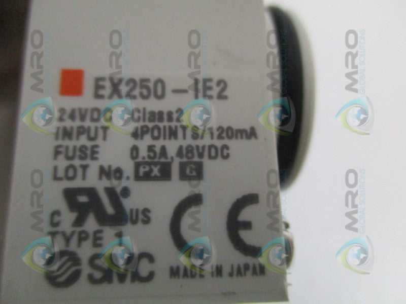 SMC EX250-IE2 INPUT BLOCK *NEW IN FACTORY BAG*