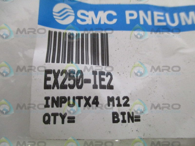 SMC EX250-IE2 INPUT BLOCK *NEW IN FACTORY BAG*