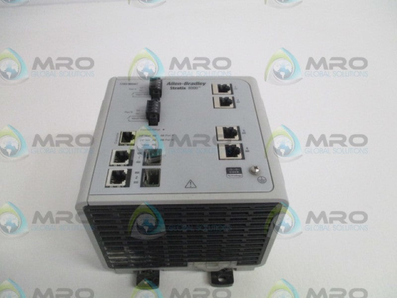 INDUSTRIAL SPARE PART STRATIX 8000 1783-MS06T SER.A F/W 2.001 ETHERNET SWITCH  UNMP