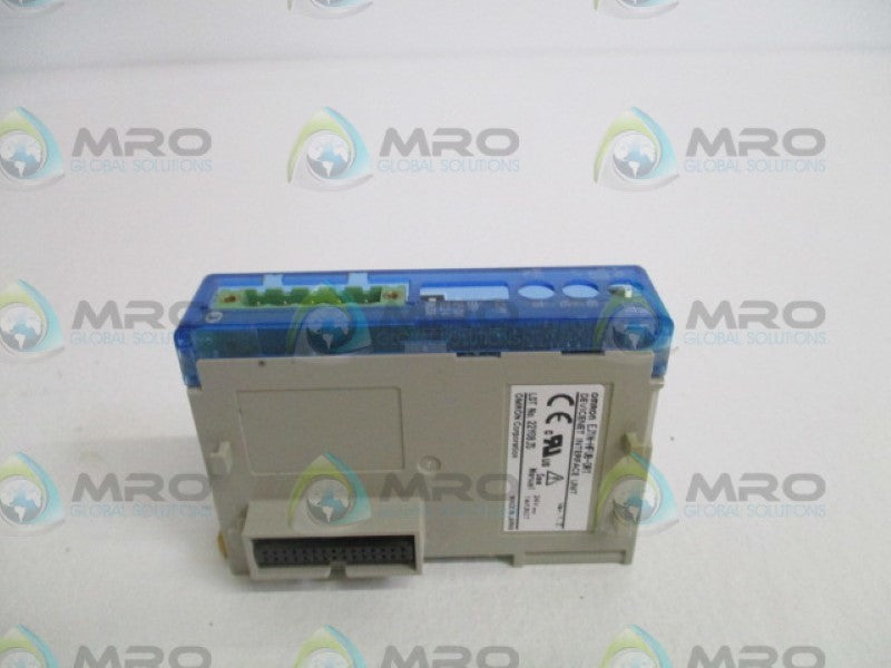 OMRON EJ1N-HFUB-DRT  DEVICENET INTERFACE UNIT *USED*