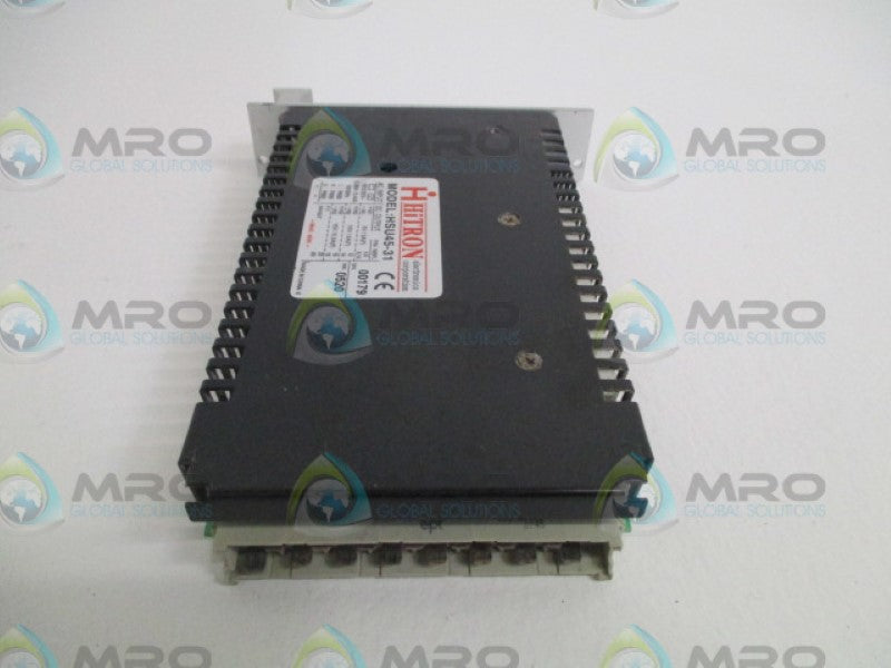 HITRON HSU45-31 POWER SUPPLY *USED*