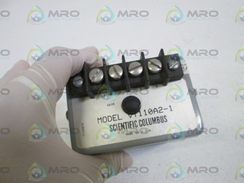 SCIENTIFIC COLUMBUS VOLTAGE TRANSDUCER VT110A2-1 *NEW NO BOX*