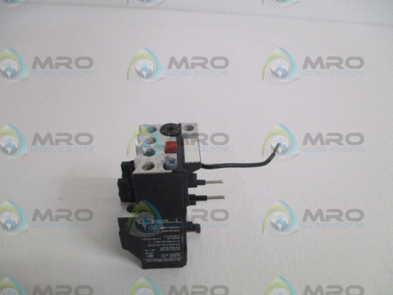 KLOCKNER MOELLER Z00-10 MOTOR OVERLOAD RELAY 6-10A * USED *