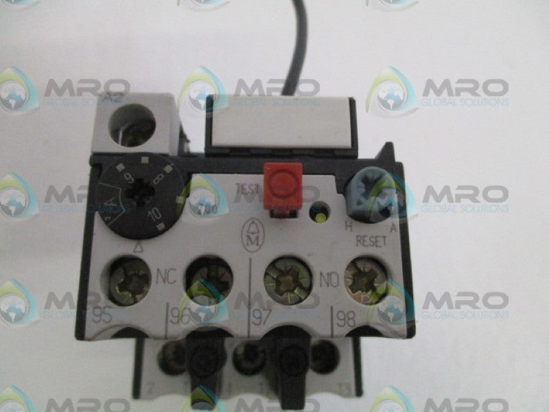 KLOCKNER MOELLER Z00-10 MOTOR OVERLOAD RELAY 6-10A * USED *