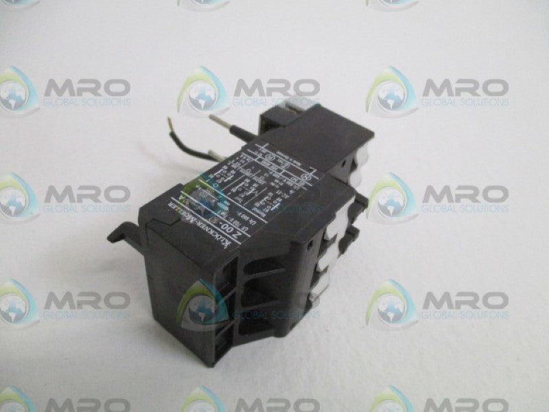 KLOCKNER MOELLER Z00-10 MOTOR OVERLOAD RELAY 6-10A * USED *