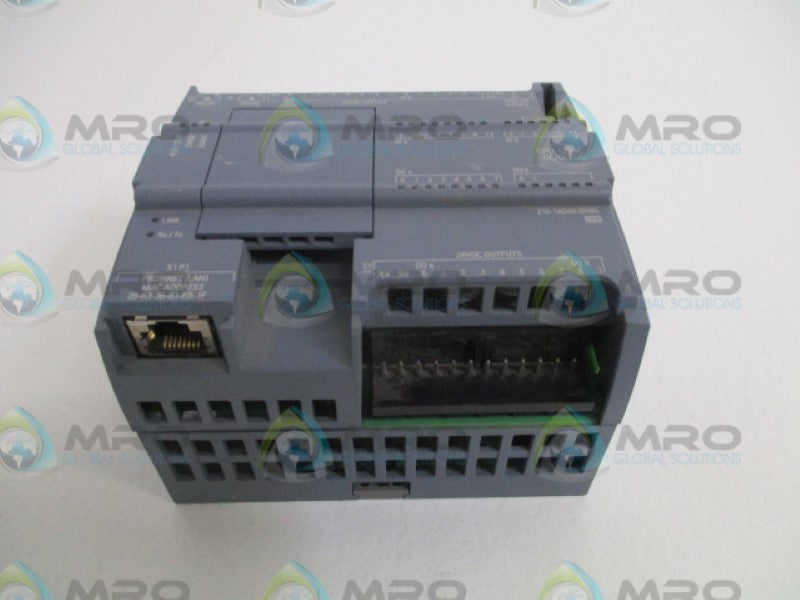 SIEMENS SIMATIC S7-1200 6ES7214-1AG40-0XB0 PROCESS UNIT (AS PICTURED) *USED*