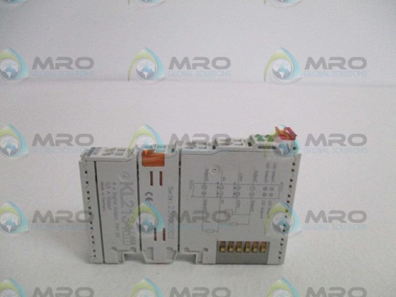BECKHOFF KL2134 DIGITAL OUTPUT MODULE  UNMP