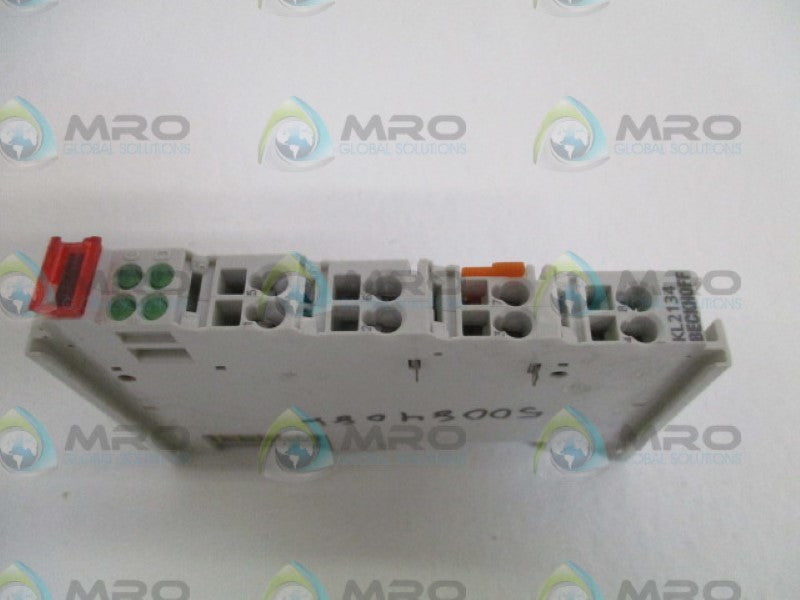 BECKHOFF KL2134 DIGITAL OUTPUT MODULE  UNMP