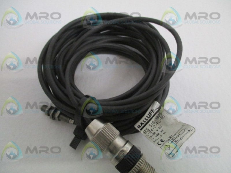 BALLUFF BES516-3005-G-E4-C-PU-05 INDUCTIVE SENSOR (AS PICTURED)  NSNP