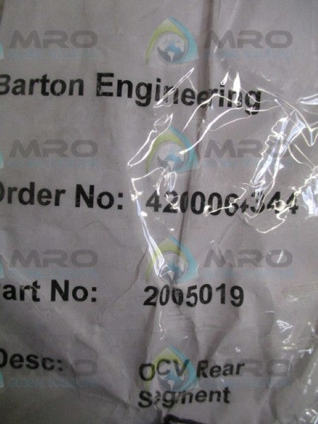 BARTON 2005019 OCV REAR SEGMENT  NSNP