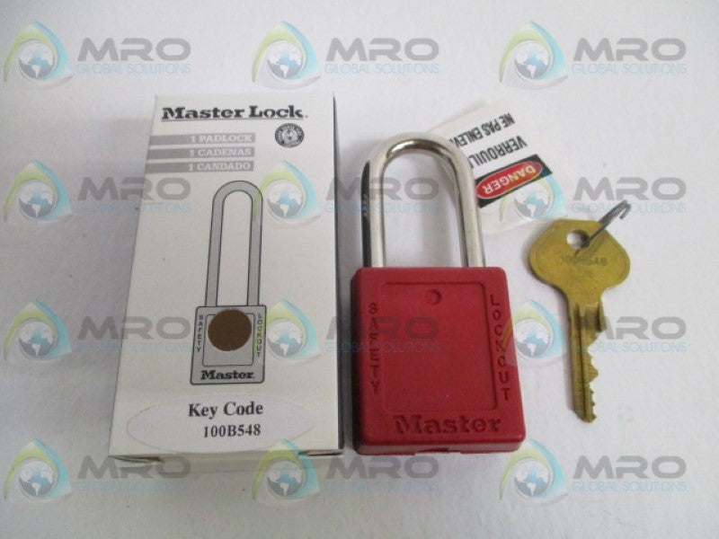 MASTER LOCK 410MKW7000REDLZ1 100B548 PADLOCK NSMP