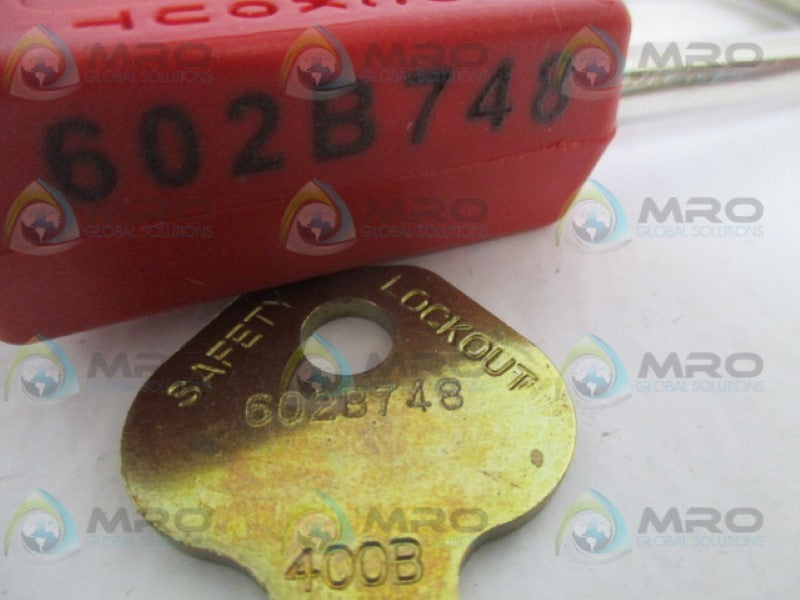 MASTER LOCK 410MKREDZT1 602B748 PADLOCK NSMP