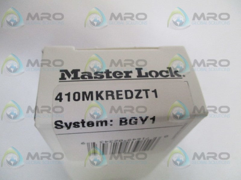 MASTER LOCK 410MKREDZT1 602B748 PADLOCK NSMP