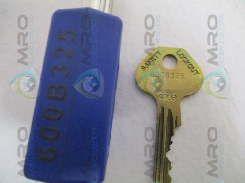 MASTER LOCK 410MKBLUZT1 600B325 PADLOCK NSMP