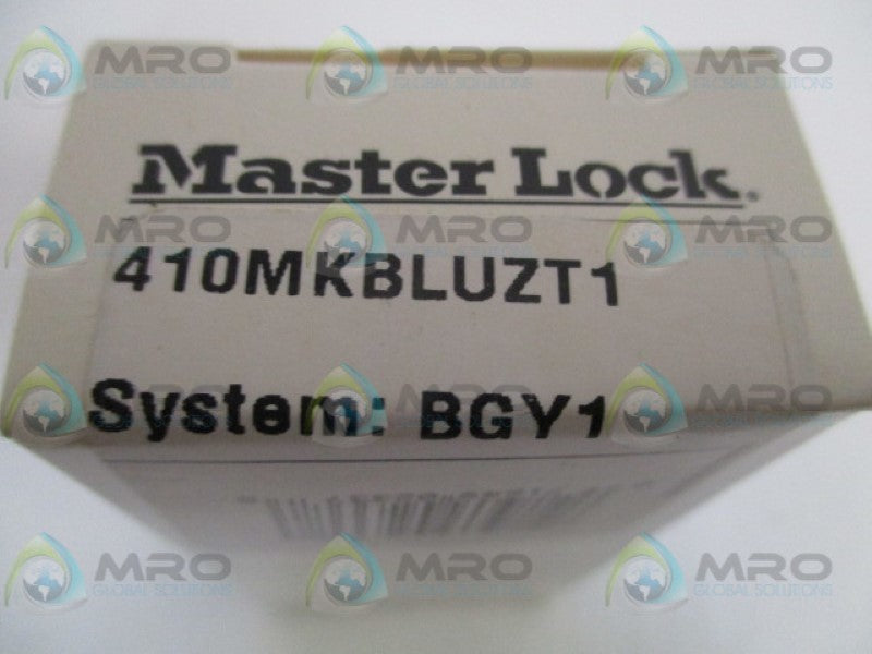 MASTER LOCK 410MKBLUZT1 600B325 PADLOCK NSMP