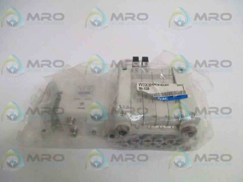SMC VV5QC21-0401FSDQN1-2N-X28 MANIFOLD BLOCK NSNP
