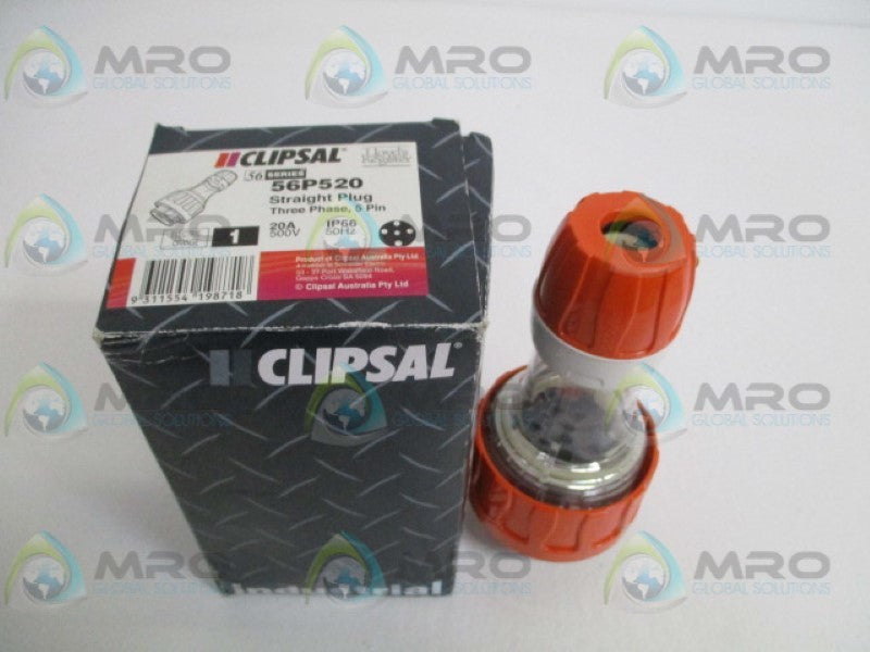 CLIPSAL 56P520 STRAIGHT PLUG  NSMP