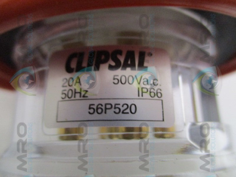 CLIPSAL 56P520 STRAIGHT PLUG  NSMP