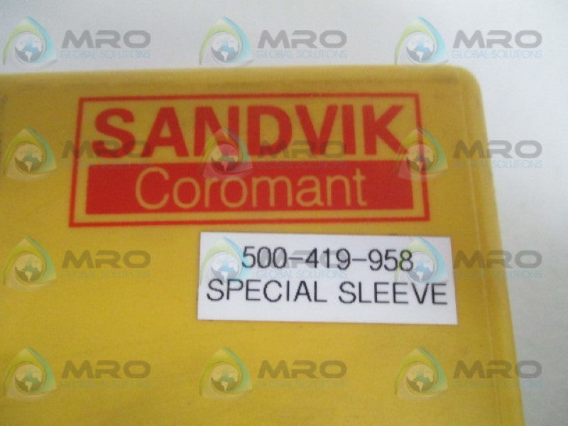 SANDVIK 500-419-958 SPECIAL SLEEVE NSMP