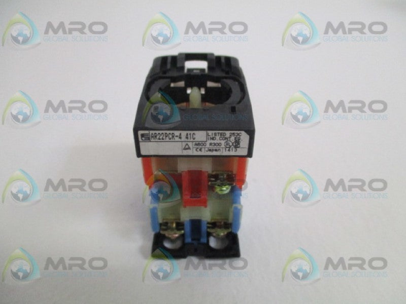 FUJI ELECTRIC AR22PCR-441C PUSHBUTTON BODY (AS PICTURED) NSNP