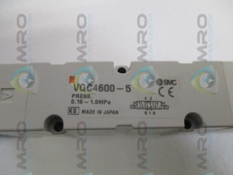 SMC VQC4600-5 SOLENOID VALVE NSNP