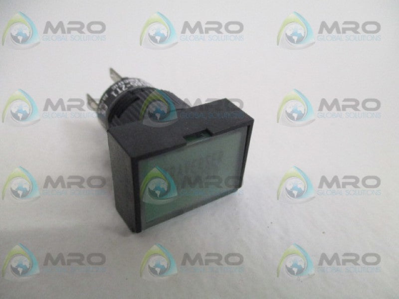 FUJI ELECTRIC AH165-ZT1GE5 GREEN INDICATOR PUSHBUTTON LIGHT UNMP