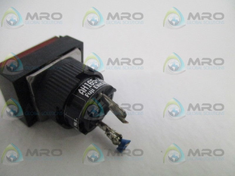 FUJI ELECTRIC AH165-ZTRE3 RED INDICATOR PUSBUTTON LIGHT UNMP