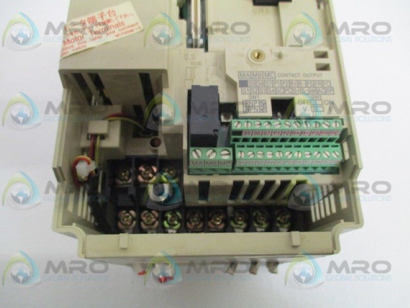 OMRON 3G3MV-A4015 INVERTER DRIVE UNMP