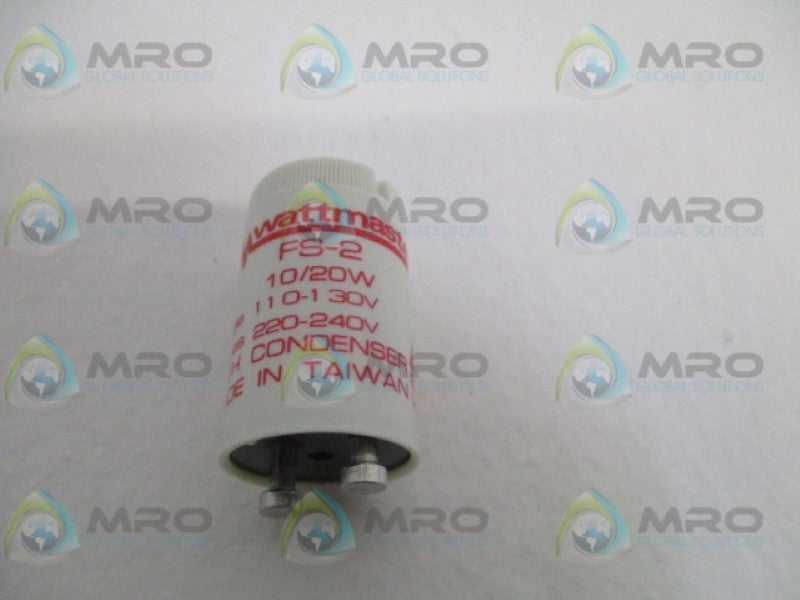 WATTMASTER FS-2 STARTER 10/20W NSNP