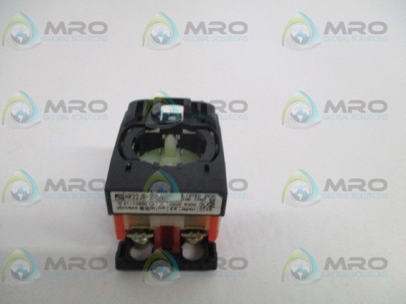 FUJI ELECTRIC AR22JR-2A PUSHBUTTON BODY (AS PICTURED) NSNP