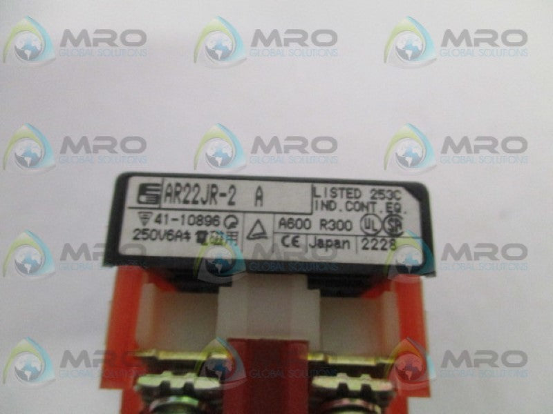 FUJI ELECTRIC AR22JR-2A PUSHBUTTON BODY (AS PICTURED) NSNP
