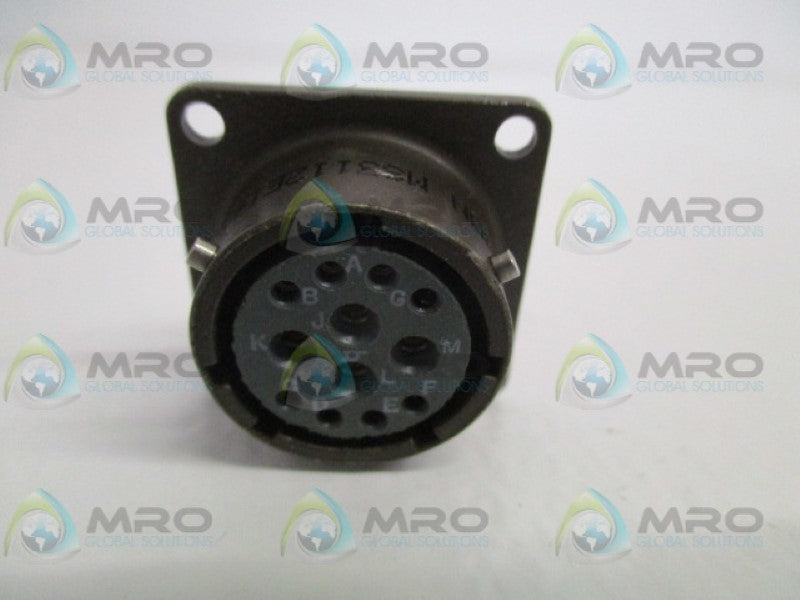 ITT CANNON MS3112E14-12S CIRCULAR CONNECTOR RECEPTACLE NSNP
