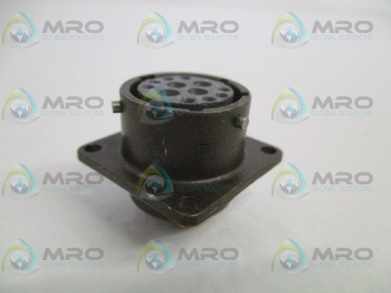 ITT CANNON MS3112E14-12S CIRCULAR CONNECTOR RECEPTACLE NSNP